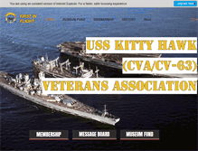 Tablet Screenshot of kittyhawkvets.com